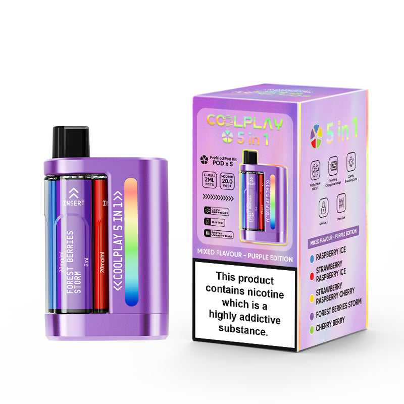 Coolplay 5 in 1 Multi Flavour Pod Kit