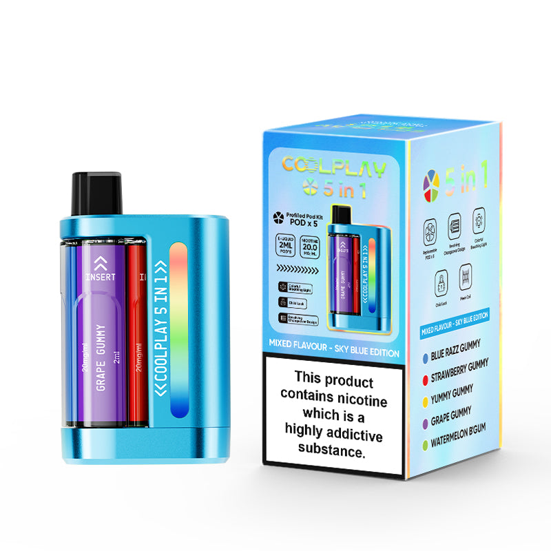 Coolplay 5 in 1 Multi Flavour Pod Kit