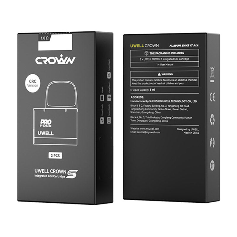 Uwell Crown S Pod Cartridge 5ml (2pcs/pack)