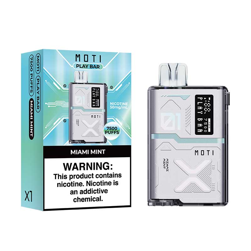 MOTI PLAY Bar Disposable Vape 7500 Puffs