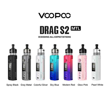 VOOPOO DRAG S2 Pod Mod Kit MTL