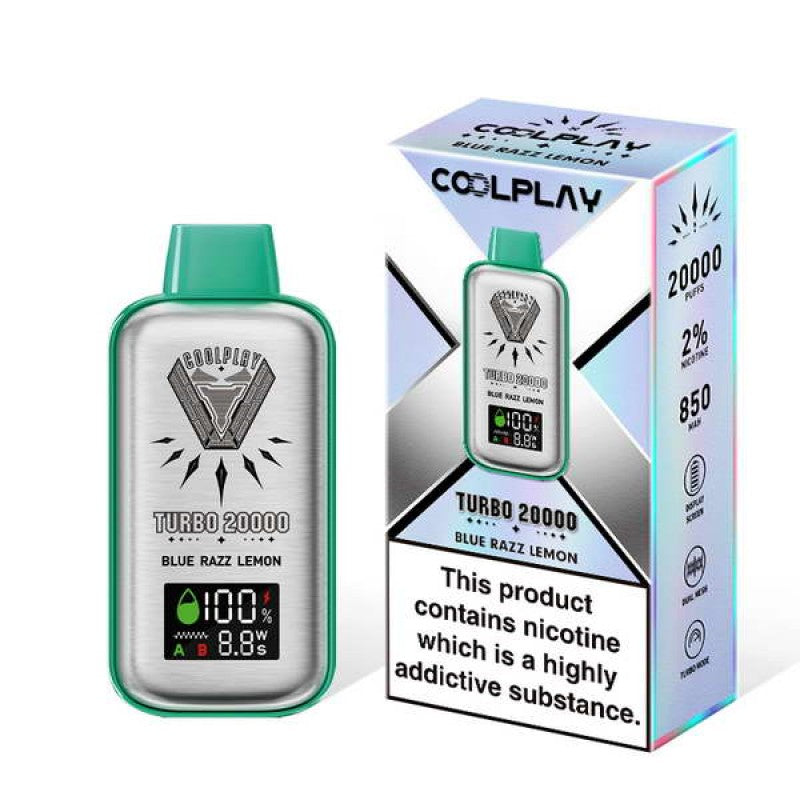 Coolplay Turbo 20000 Disposable Vape 20000 Puffs