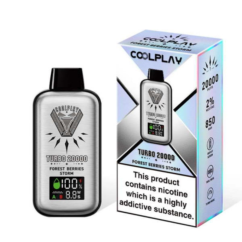 Coolplay Turbo 20000 Disposable Vape 20000 Puffs