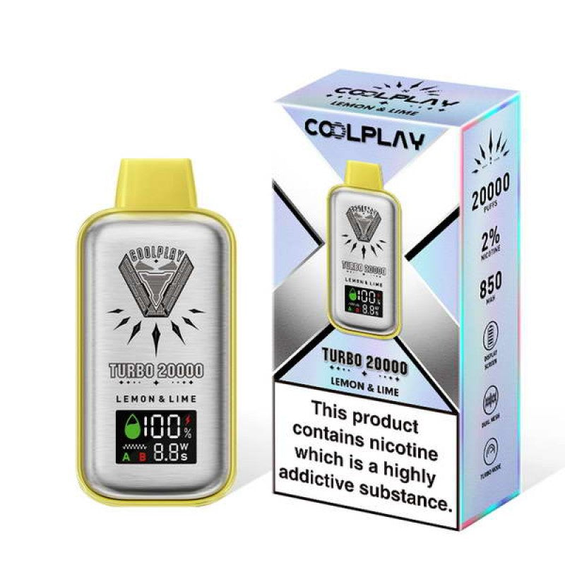 Coolplay Turbo 20000 Disposable Vape 20000 Puffs