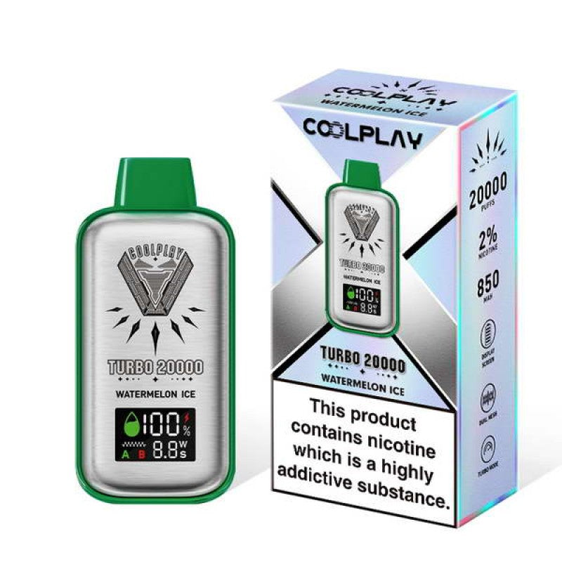 Coolplay Turbo 20000 Disposable Vape 20000 Puffs