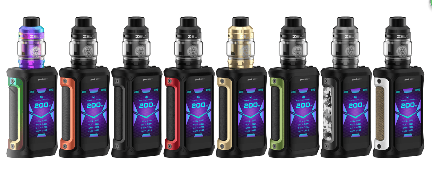 Geekvape Aegis X zeus kit with a Zeus Sub ohm Tank 5ml-Vape Wholesale Global