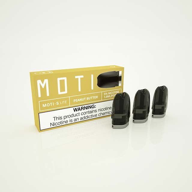 MOTI S Lite Pod Cartridge 3pcs/pack-Vape Wholesale Global