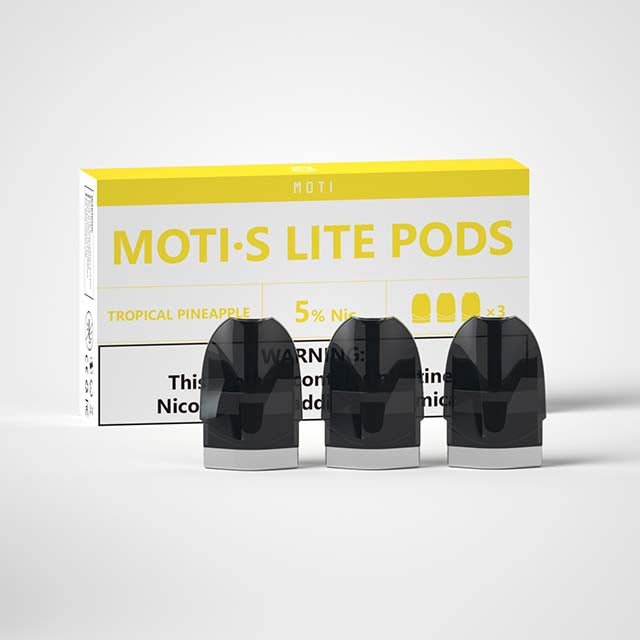 MOTI S Lite Pod Cartridge 3pcs/pack-Vape Wholesale Global