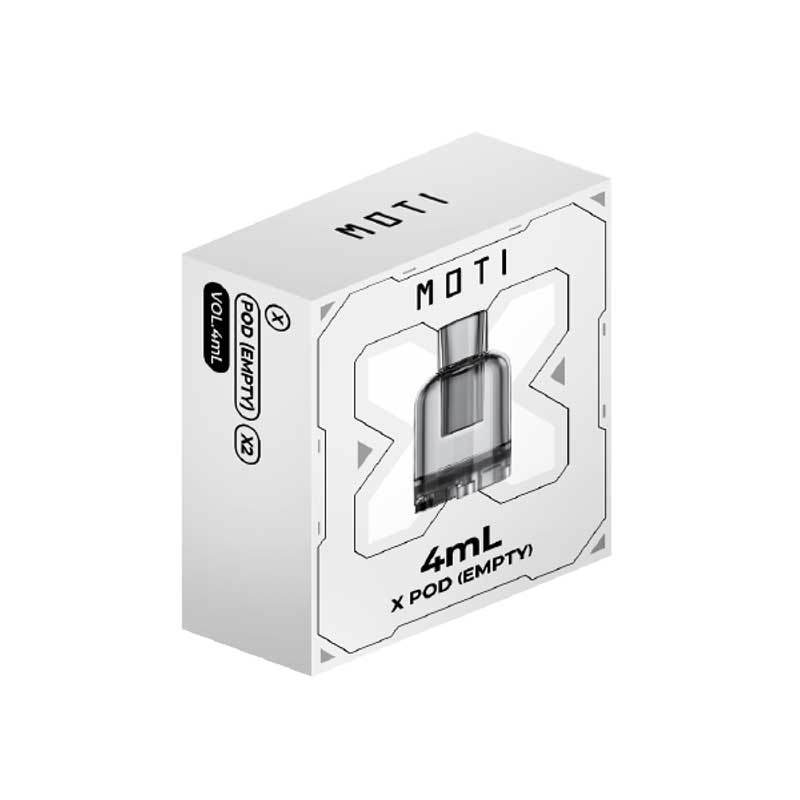 MOTI X Empty Pod Cartridge 2Pcs